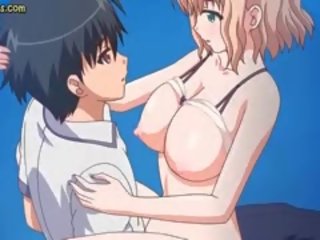 Anime Chick Loving Fat prick With Her Mouth