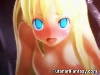 3D Teen Futanari Sex!