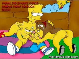 Simpsons family dirty movie