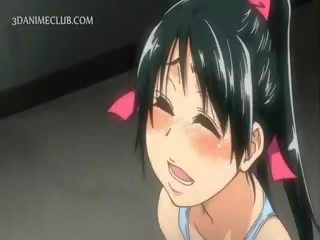 Anime sportiv vajzat duke pasur e pacensuruar i rritur video mov në the dollap me kyç dhomë