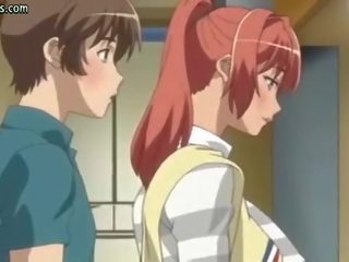 Provocative anime chick getting pussy laid
