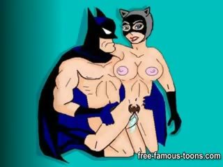 Batman With Catwoman And Batgirl Orgies