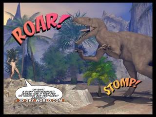 Cretaceous putz 3d bög komiska sci-fi porr berättelse