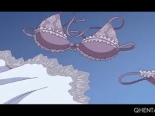 Hentai adulto película adicto profesora en gafas consigue follada duro en cama