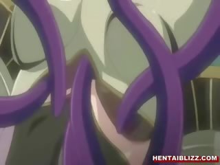 Anime Gets Double Penetration By Tentacles