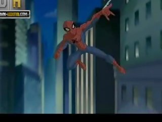 Superhero sex video Spiderman vs Batman