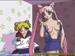 Sailormoon lesbiană orgii