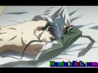 Voluptuous Hentai Gay Hardcore dirty clip And Love In Bed