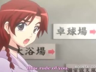 Redhead hentai inviting hottie pagbibigay utong trabaho sa anime klip