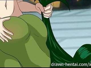 Grande quatro hentai - she-hulk moldagem