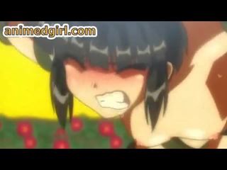 Związany w górę hentai hardcore pieprzyć przez shemale anime vid