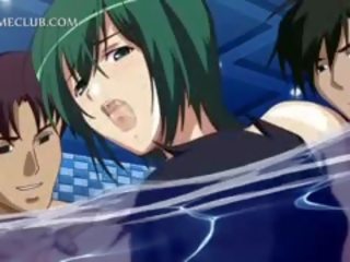 Tri vilna klince jebanie a attractive anime cutie pod voda