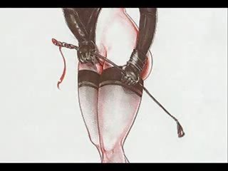 Vrouwelijke dominantie fetisj kleren bdsm slavernij slijtage kunst strapon comics
