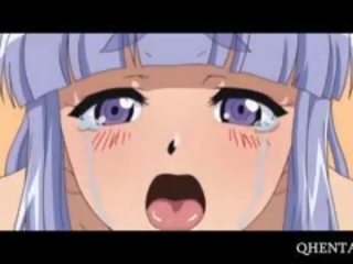 Phallus Sucking Hentai schoolgirl Gets Facialized