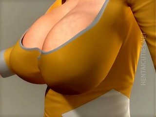 Orang berambut pirang 3d animasi pornografi cangkul memberikan lisan seks klip mov