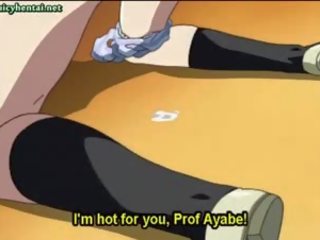 Nastolatka anime sympatia cumming ciężko