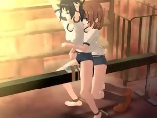 Anime trágár csipesz szolga jelentkeznek szexuálisan tortured -ban 3d anime