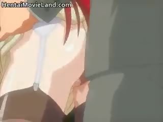 Desirable Redhead Anime diva Gets Tiny Snatch Part4