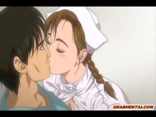 Busty Hentai Nurse Sucking Patient peter And first-rate Poking In Th