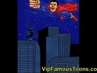 Superman and Supergirl cartoon adult clip